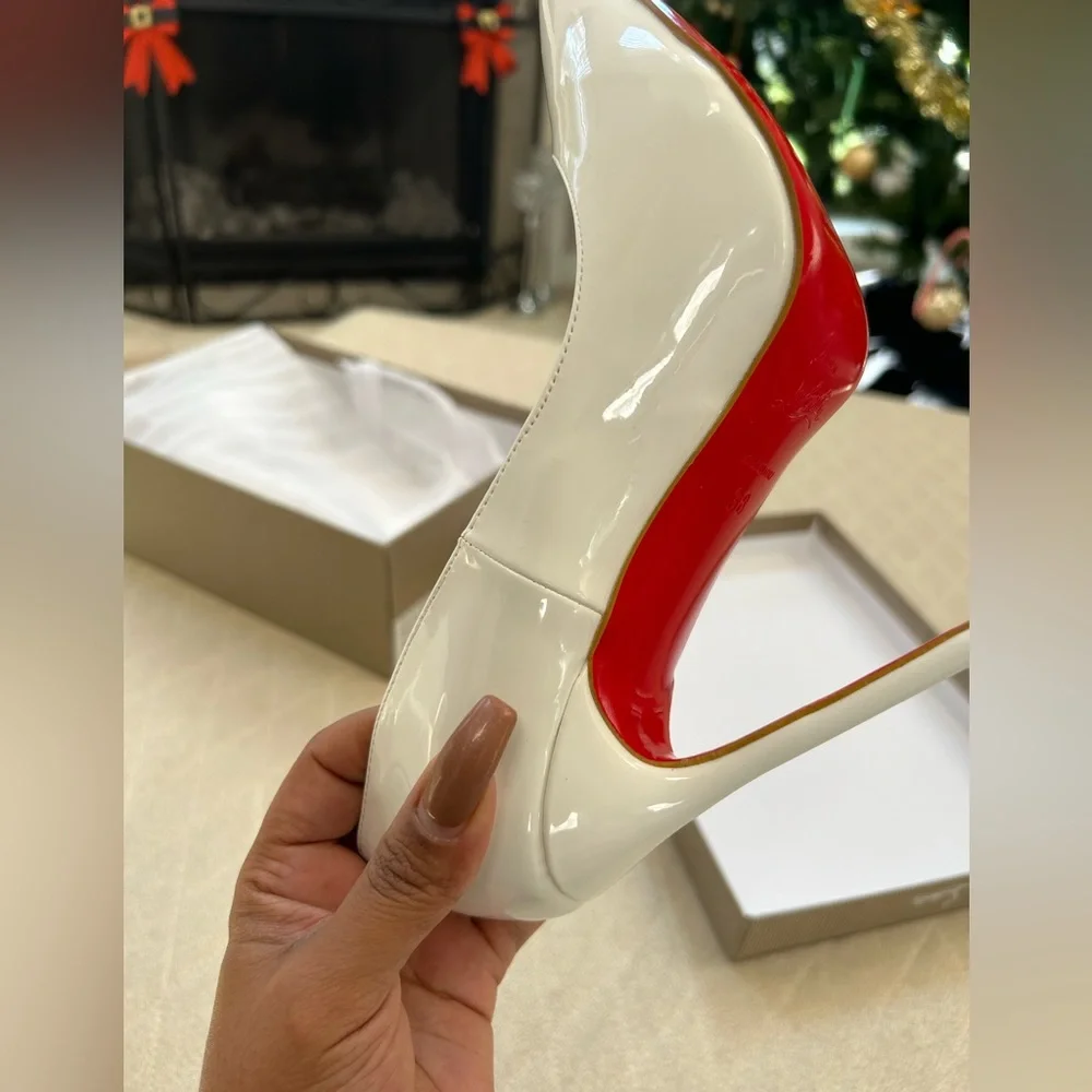Brand new red bottoms with box size 38 - Picture 5 of 13